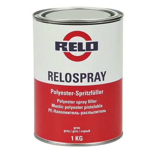 [810440002S] Relo Spray Polyester-Spray Filler 1kg