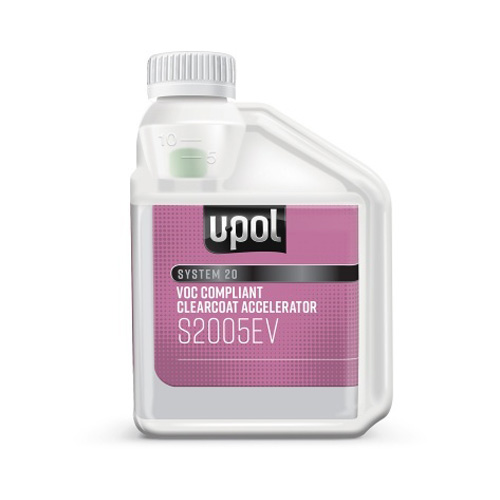 [S2005EV/M] Upol S2005EV VOC Compliant Clearcoat Accelerator 500 ml Bottle C