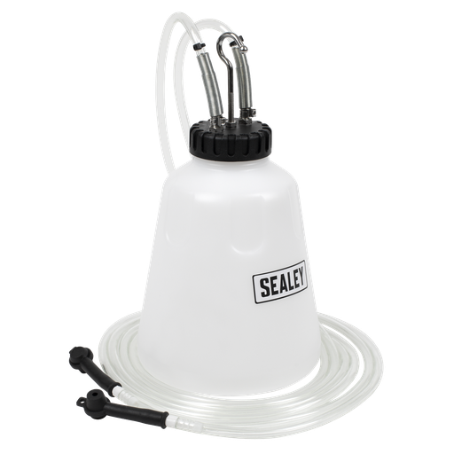 [VS0218] Sealey High Flow Twin Pipe Brake Bleed Bottle 2L