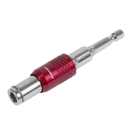 [AK4930] Sealey Premier Pivoting Magnetic Bit Holder 1/4"Hex(M) - 1/4"Hex(F)