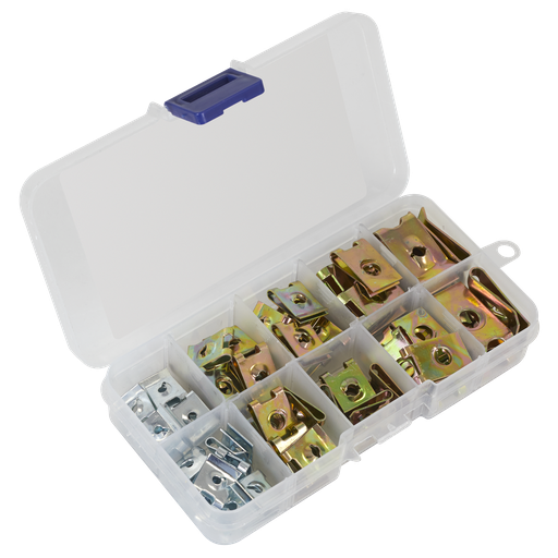 [AB074SN] Sealey Spire Nut Assortment 74pc