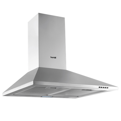 [DH126] Sealey Baridi Cooker Hood with Carbon Filters 60cm - Stainless Steel