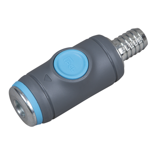 [AC111] Sealey PCL Push Button Safety Coupling Tailpiece for 1/2" Hose