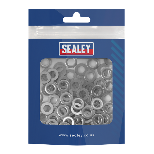 [SSW6] Flat Washer Stainless Steel M6, DIN 125 - Pack of 100
