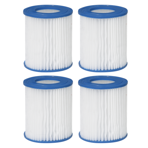 [DL116] Sealey Dellonda Swimming Pool Filter Cartridge - Pack of 4