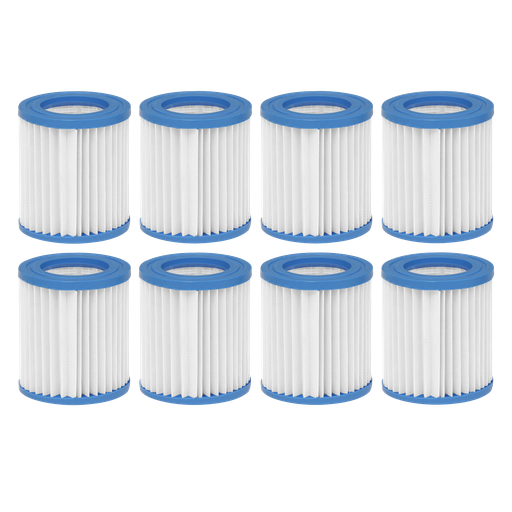 [DL117] Sealey Dellonda Swimming Pool Filter Cartridge - Pack of 8