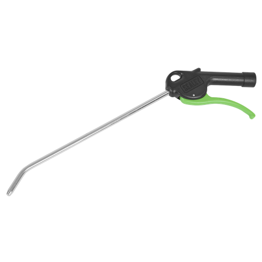 [SA9231] Sealey Air Blow Gun with Angled Lance 280 x 8mm 1/4"BSP Air Inle