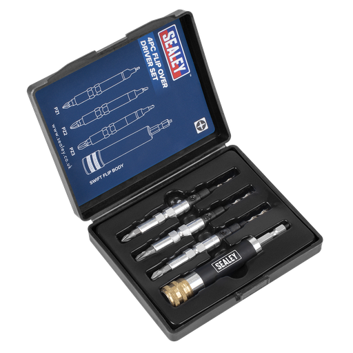 [FDS4] Flip-Over Drill/Driver Set 4pc