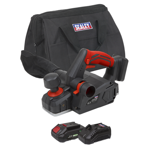 [CP20VEPKIT1] Sealey SV20 Series Cordless Planer Kit 20V 2Ah