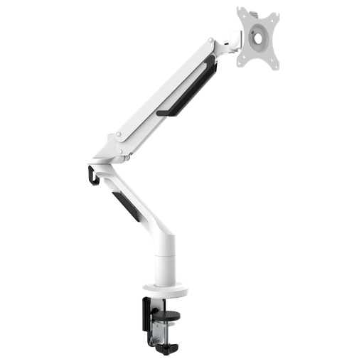 [DH26] Sealey Dellonda Adjustable Single Monitor Arm with 360° Rotation - White