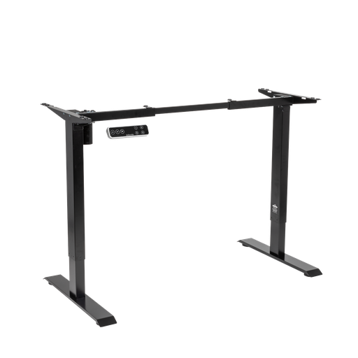 [DH18] Sealey Dellonda Single Motor Ultra-Quiet Adjustable-Height Desk Frame with Digital Control Panel 70kg Capacity - Black