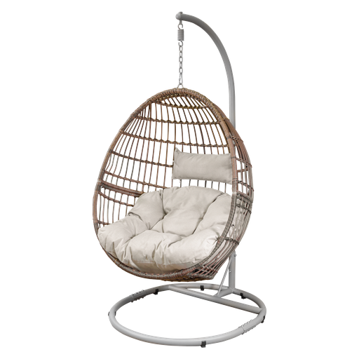 [DG60] Sealey Dellonda Single Swinging Egg Chair with Cushion