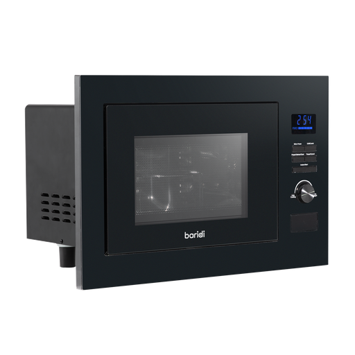 [DH198] Sealey Baridi Integrated Microwave Oven with Grill 25L Capacity 900W - Black