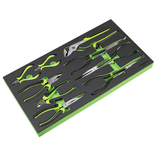 [S01277] Sealey Siegen Pliers Set with Tool Tray 9pc