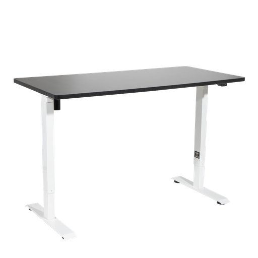 [DH69] Sealey Dellonda Single Motor Ultra-Quiet Adjustable-Height Electric Sit/Stand Desk - Black Desktop