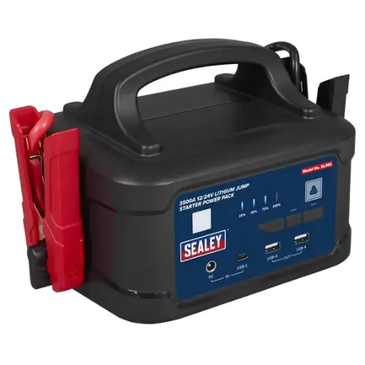 [SL36S] Sealey 3500A 12/24V Lithium Jump Starter Power Pack