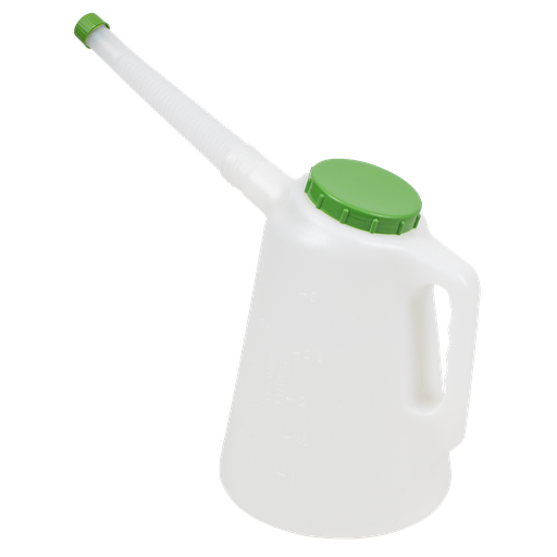 [JDL3G] Sealey Oil Container with Flexible Spout 3L - Green Lid