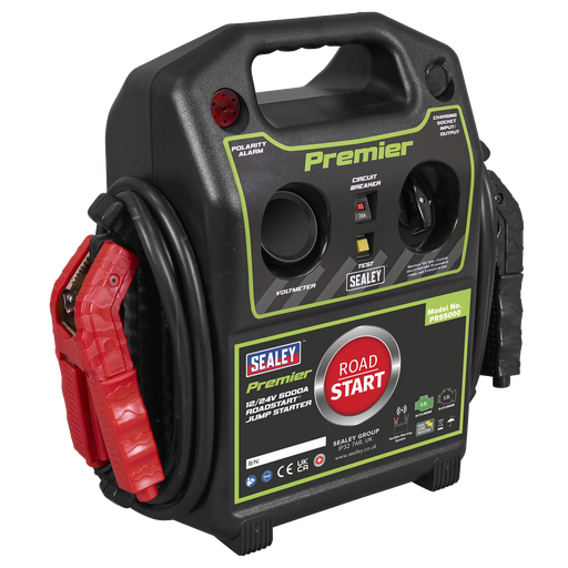[PRS5000] Sealey 12/24V Premier RoadStart® Jump Starter 5000A