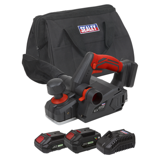 [CP20VEPKIT] Sealey SV20 Series Cordless Planer Kit 20V - 2 Batteries