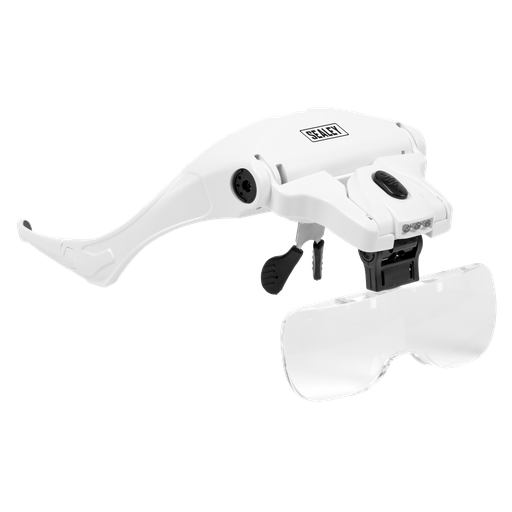 [WL101D] Sealey LED Magnifier Spectacles with Headband