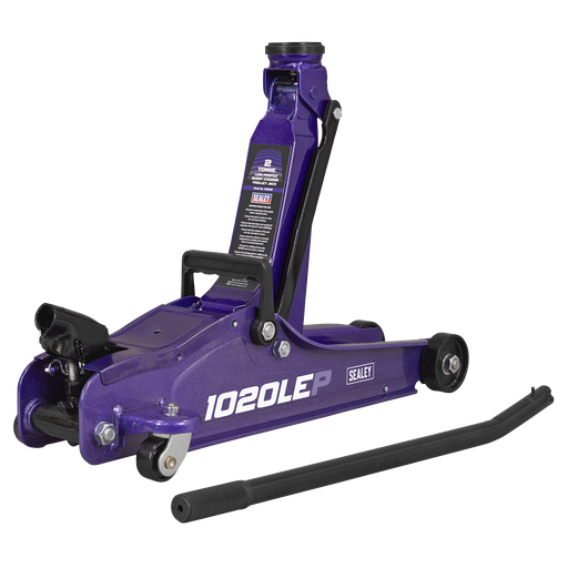 [1020LEP] Sealey Low Profile Short Chassis Trolley Jack 2 Tonne - Purple