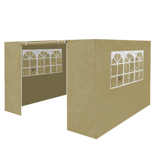 [DG142] Sealey Dellonda Premium Side Walls/Doors/Windows for Gazebo/Marq