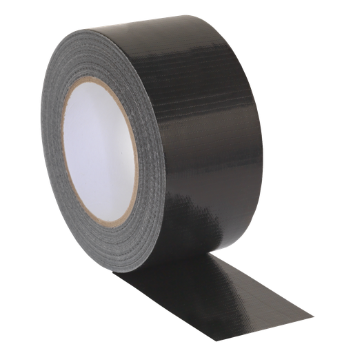 [DTB75] Sealey Duct Tape 75mm x 50m - Black
