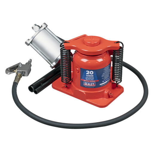 [YAJ20SLE] Sealey Low Profile Air Operated Hydraulic Bottle Jack 20 Tonne