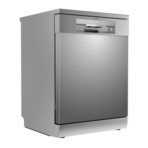[DH167] Baridi Regular Sized Freestanding Dishwasher 60cm Wide 14 Place Settings - Silver