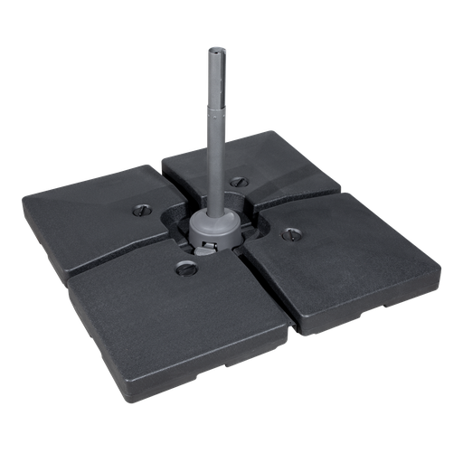 [DG269] Sealey Dellonda Fillable Parasol Base, Water/Sand Fill 92L 4pc