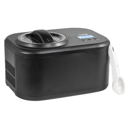 [DH238] Baridi Automatic Churning Ice Cream Machine 1L Capacity - Black