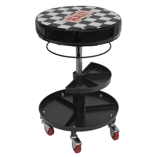 [SCR15COMBO] Sealey SCR15 Mechanic's Seat and Tool Tray Combo