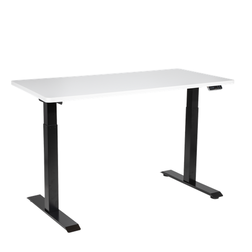 [DH32] Sealey Dellonda White Electric Height Adjustable Standing Desk, 