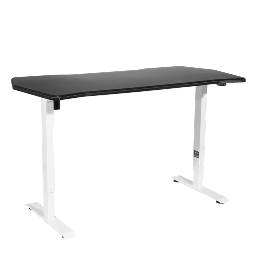 [DH70] Sealey Dellonda Single Motor Ultra-Quiet Adjustable-Height Electric Sit/Stand Desk - Carbon Fibre Effect Desktop