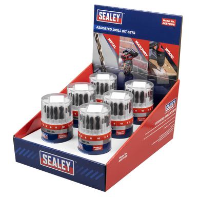 [AK5711DB] Combination Drill Bit Sets - Display box of 6