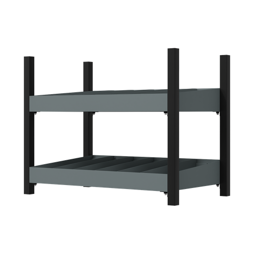 [APMRM4] Modular Storage Mid Unit 2 Compartment Shelve 580mm