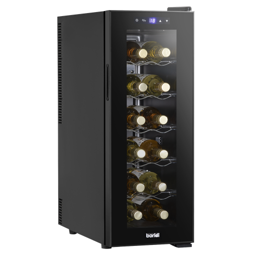 [DH73] Sealey Baridi 12 Bottle Wine Fridge & Cooler - Black