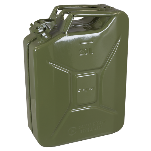 [JCY20G] Sealey Jerry Can 20L - Green