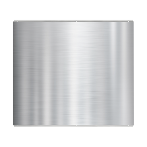 [DH195] Baridi Splashback for Cooker Hoods 90 x 75cm - Stainless Steel