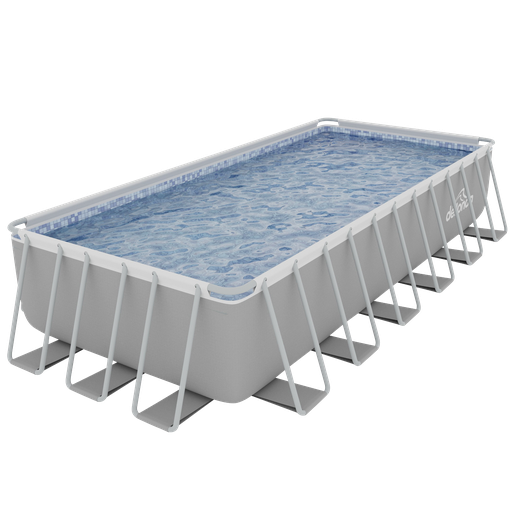 [DL151] Sealey Dellonda Deluxe Steel Frame Rectangular Swimming Pool wit