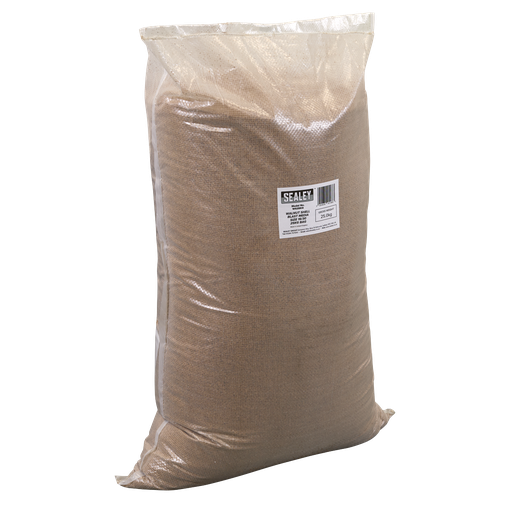 [WS25KG] Sealey Walnut Shell Blast Media - Size 16/30 - 25kg Bag