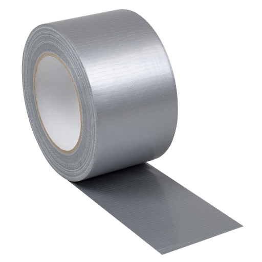 [DTS75] Sealey Silver Duct Tape 75mm x 50m