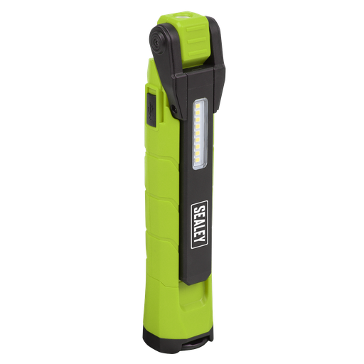 [LED3605G] Sealey Rechargeable 360° Inspection Light 10W & 2 x 4W SMD LED - Green