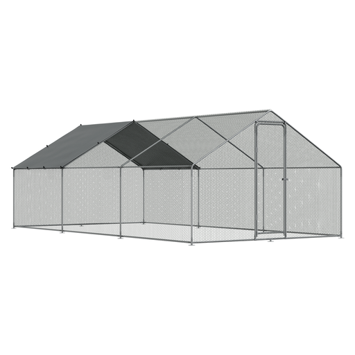[DG280] Sealey Dellonda Walk-In Galvanized Steel Chicken Run with Roof C