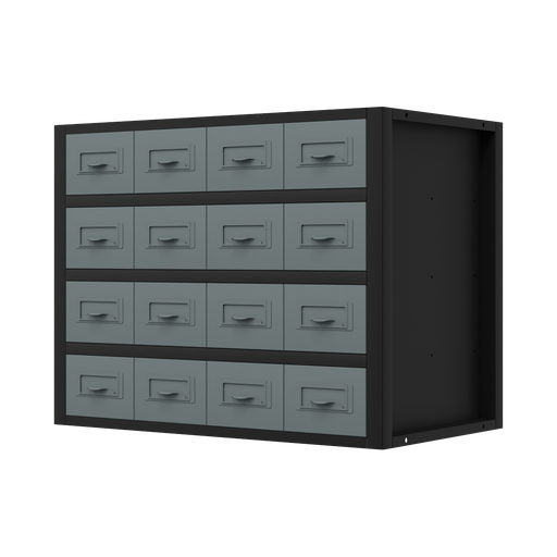 [APMRM5] Modular Storage Mid Unit 16 Small Drawers 580mm