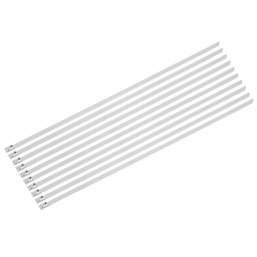 [CTSS479] Sealey Stainless Steel Cable Tie 400mm x 7.9mm - Pack of 100