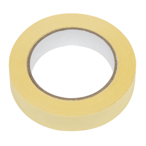 [MTLB24S] Sealey Premium Quality Masking Tape 24mm x 50m