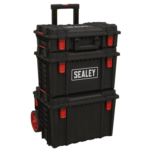 [AP890] Sealey Heavy-Duty Mobile Storage System Set 3pc