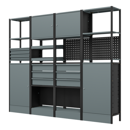 [APMRSTACK2] Sealey Modular Racking System Combo 2.32m
