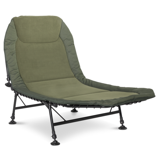 [DL78] Sealey Dellonda Adjustable Bedchair with Fleece Mattress & Pillow
